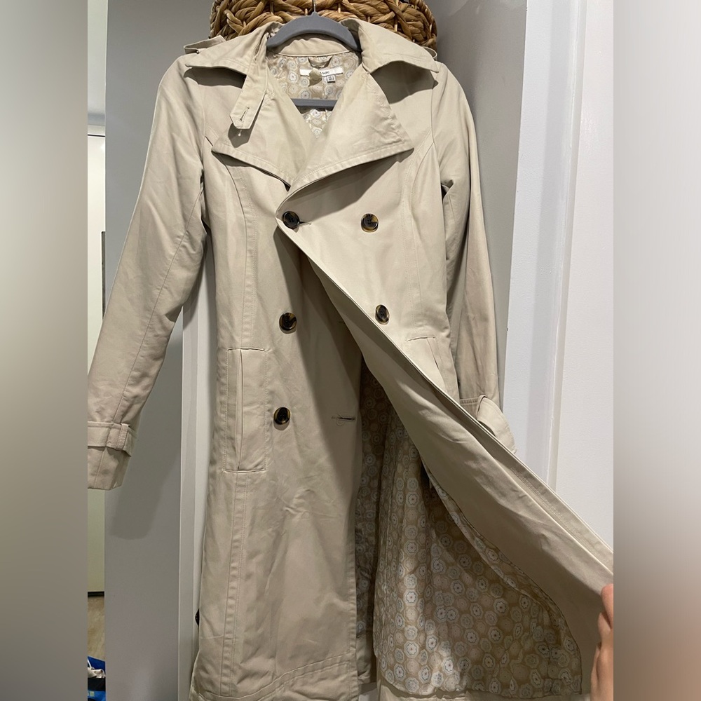 Zara Light Tan Trench Coat